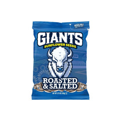 GIANTS close-up of roasted seeds texture highlighting large kernels and crunch