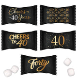 Gift Boutique front of bag showing 40th design and easy display benefit