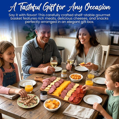 GiftWorld cured meats sliced and arranged to showcase savory pairings