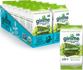 gimMe avocado sea salt front pack showing serving suggestion and brand