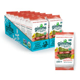 gimMe front packaging showing chili lime flavor and 12-pack convenience