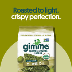 gimMe close-up texture of roasted seaweed thin highlighting crispness