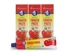 Giovanni's front packaging tube showing brand and convenience, enhances freshness