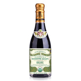 Giusti bottle front view showing elegant label and premium organic appeal