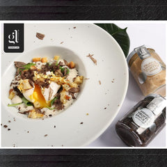 GL TRUFFLE GOURMET LINE sauce close-up showing creamy texture and visible truffle pieces