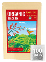 GLDNT front pouch showing resealable kraft packaging and branding benefit freshness