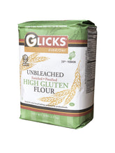 Glicks front packaging showing 5 pound bag and clear labeling benefit information