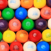 Global Gumball front bag packaging showing 2.4 lb quantity and bright colors benefit convenience