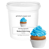 Global Sugar Art front tub showing label and ready-to-use benefit