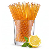 GloryBee front packaging showing 100 lemon HoneyStix and convenience