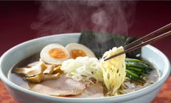 GLUTEN FREE MEISTER cooked noodles in bowl illustrating authentic ramen texture and quick meal benefit