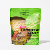 GLUTEN FREE MEISTER front packaging showing six-pack and product benefits