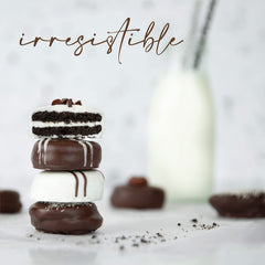 Gluten Free Palace close-up of cookie texture highlighting rich chocolate coating and crunch