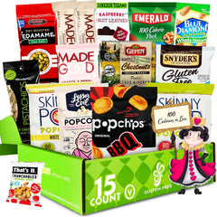 Gluten Free Palace front packaging showing 15-count variety and gift-ready look