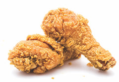 GLUTEN FREEEE crispy chicken nuggets plated to show crunchy coating and family-friendly appeal