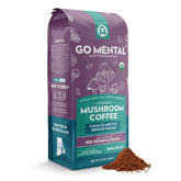 GO MENTAL front packaging showing 12oz bag and clear branding benefit freshness