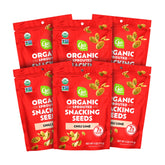 go Raw front pouch showing chili lime blend and convenience