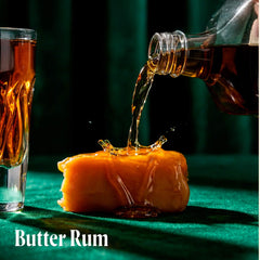 Goat Foods Butter Rum caramel close-up highlighting soft chewy texture