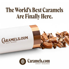 Goat Foods Butterscotch caramel detail showing smooth glossy surface