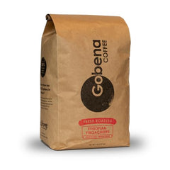 Gobena front packaging 5lb bag showing label and freshness benefit
