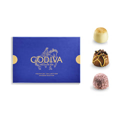 Godiva truffle ganache close-up showing creamy texture for rich-flavor appeal