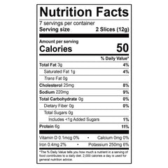 Godshall's portion size comparison with a hand to show each 3oz pack serving practical convenience