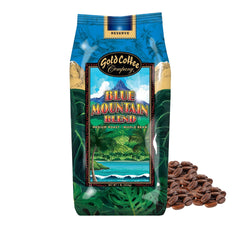 Gold Coffee Company front packaging showing 1 lb bag and freshness valve benefits