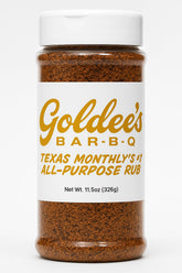 Goldee's Bar-B-Q front packaging showing jar and label for quick identification and convenience