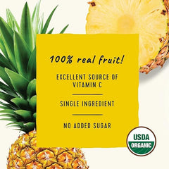Golden Farms pouch squeezed over yogurt to add fresh pineapple flavor