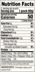 Golden Farms pouch cap detail showing resealable convenience and spill proof benefit