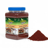 Golden brand front packaging of sumac 2 lb showing vibrant red color and clean label benefit freshness