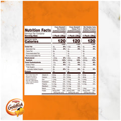 Goldfish snack packs opened to display individual bags ready to grab and go for convenience
