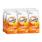 Goldfish front packaging showing 6.6 oz bag and brand convenience