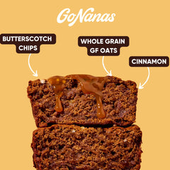 GoNanas vegan butterscotch chips detail, adds buttery caramel flavor