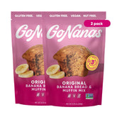 GoNanas front packaging showing two-pack and clear branding for easy recognition