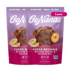 GoNanas front packaging showing mix and branding for quick shelf recognition