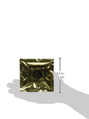 Good As Gold close-up of a 61mm foil-wrapped pod with visible coffee texture, emphasizes freshness