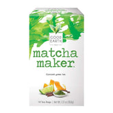 Good Earth Tea Co. front packaging showing bold sweet and spicy branding and benefits