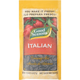 Good Seasons pouch front packaging showing label and convenient storage
