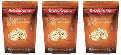 Good Times Fulfillment Drizz front packaging showing three 4 oz bags and sticker, highlights convenience
