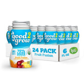 good2grow front 24-pack showing recyclable bottles and organic labeling benefit