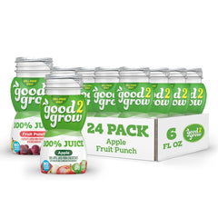 good2grow front packaging showing 24-pack and kid-friendly design, promotes convenience