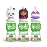 good2grow front packaging with Gabby's Dollhouse tops showing playful appeal
