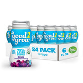 good2grow front packaging 24‑pack grape showing nutritional benefit