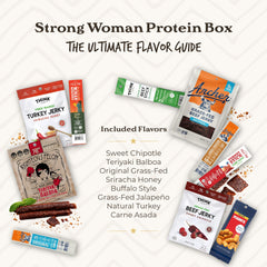Goodland Farms meat stick held to show portion size and portable protein