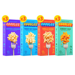 GOODLES front packaging assortment showing variety and convenience