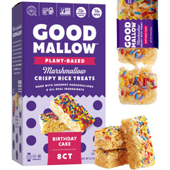 GoodMallow front packaging showing box and birthday cake design benefits convenience