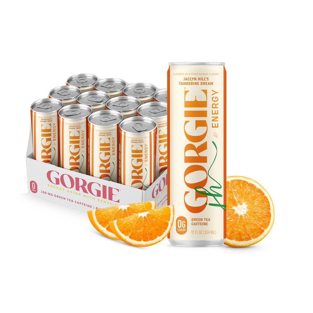 GORGIE front packaging orange twist showing refreshing citrus benefit