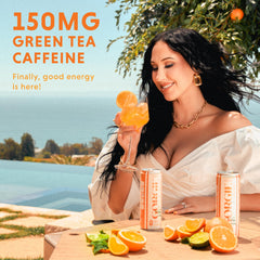 GORGIE single can closeup label highlighting natural ingredients benefit