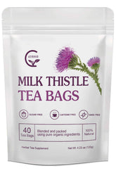 GORNVB front packaging showing organic milk thistle and benefits